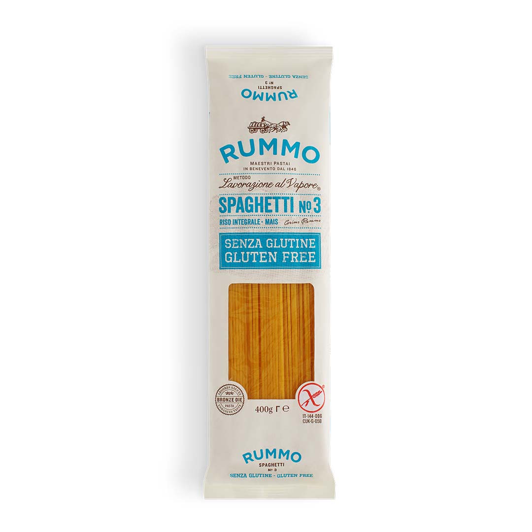 Spaghetti Nº3 sin gluten RUMMO - 400 gr