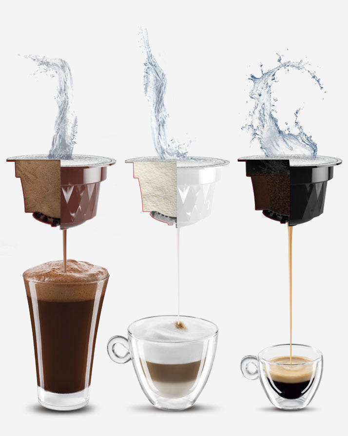 Cápsulas Karoma SABOR CHOCOLATE (compatibles Dolce Gusto) Caja con 16 unidades