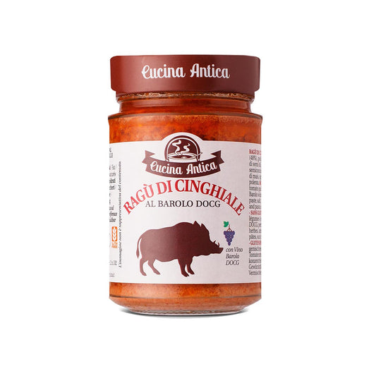 CUCINA ANTICA Ragù di cinghiale (Boloñesa de jabalí) - 190gr