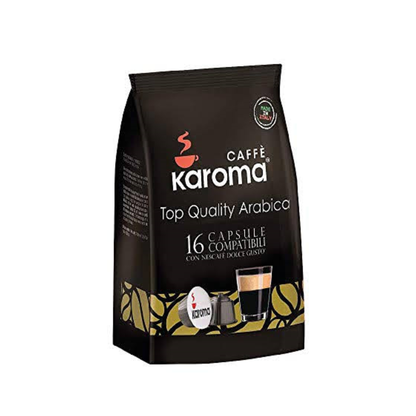 Cápsulas  Karoma TOP QUALITY ARABICA (compatibles Dolce Gusto) Bolsa con 16 unidades