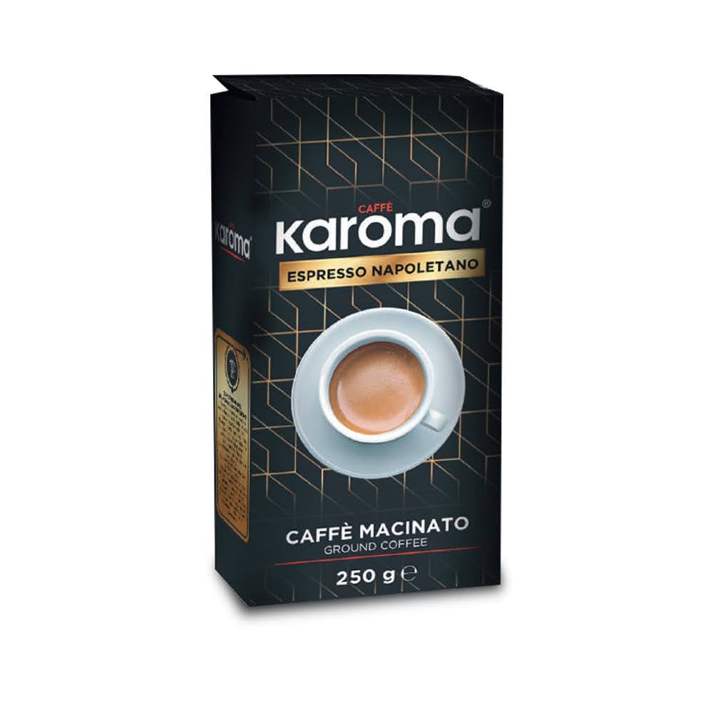 CAFÉ MOLIDO Karoma Espresso Napoletano - Paquete de 250 gr